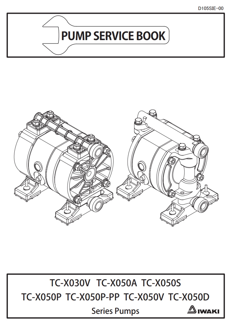 TC-X030 Series AODD Pump Service book 