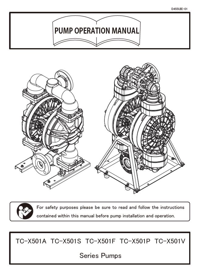 TC-X501 Series AODD Pumps Manual