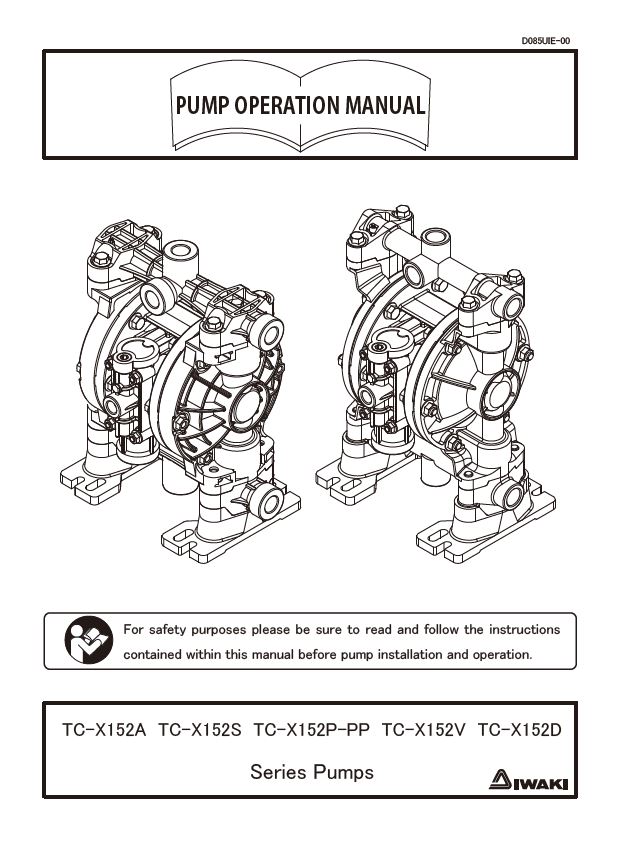 TC-X150 Series AODD Pumps Operation Manual