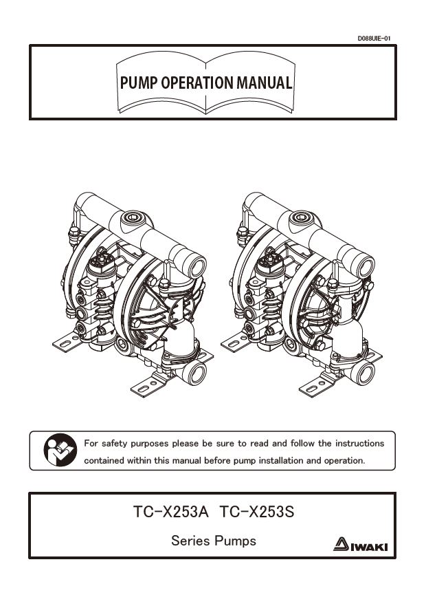  TC-X253 Series Pumps Manual