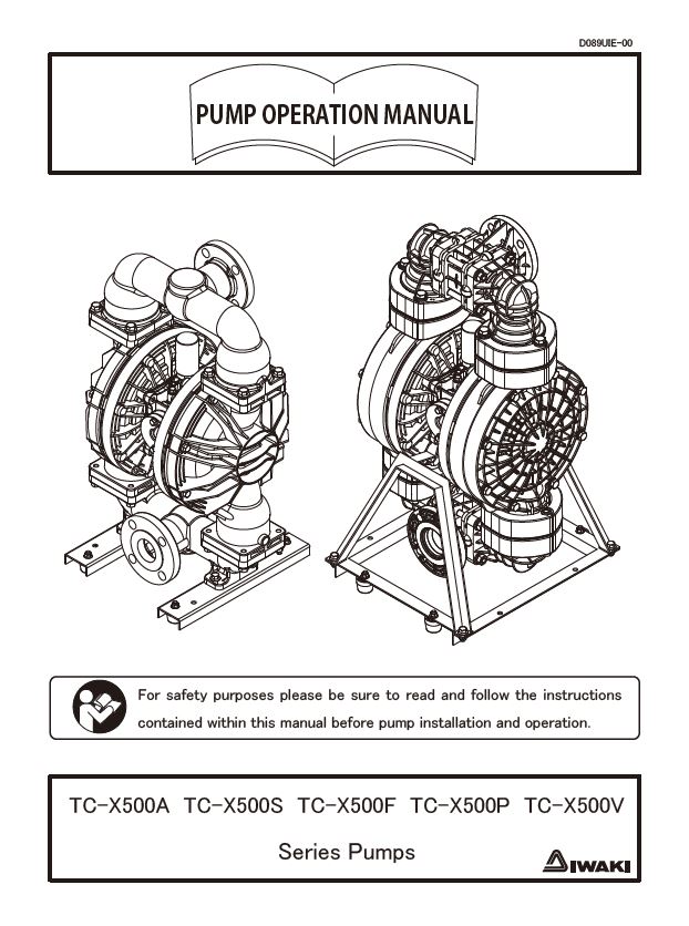TC-X500 Series AODD Pumps Manual